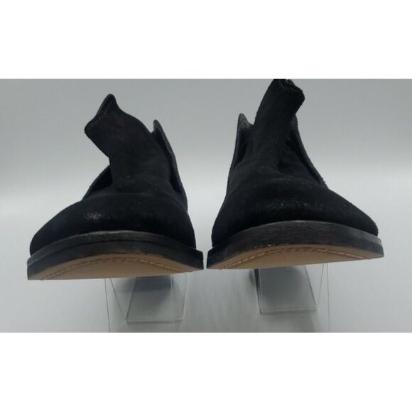 Dolce Vita Boots Trist Black Suede Ankle Slip On Booties Size 10 - Picture 8 of 11